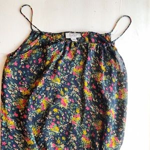 Adorable floral tank top